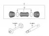 Shimano SM Smallparts - Kleinteile, RT, BT, BB, CD Listas de piezas de repuesto y dibujos SM-BB92-41B Bottom Bracket for Press-Fit