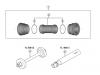 Shimano SM Smallparts - Kleinteile, RT, BT, BB, CD Listas de piezas de repuesto y dibujos BB-RS500-PB Bottom Bracket for Press-Fit