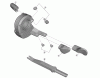 Shimano SW Switch - Schalter Listas de piezas de repuesto y dibujos SW-M8050  DEORE XT Shifting Switch (2x11-speed)