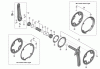 Shimano FC Front Chainwheel - Kurbelsatz, Vorderes Kettenblatt Listas de piezas de repuesto y dibujos FC-MT300-3  Crankset