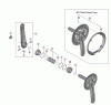 Shimano FC Front Chainwheel - Kurbelsatz, Vorderes Kettenblatt Listas de piezas de repuesto y dibujos FC-MT210-2, FC-MT210-B2  Crankset