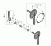 Shimano FC Front Chainwheel - Kurbelsatz, Vorderes Kettenblatt Listas de piezas de repuesto y dibujos FC-MT200  Crankset