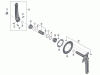 Shimano FC Front Chainwheel - Kurbelsatz, Vorderes Kettenblatt Listas de piezas de repuesto y dibujos FC-M617 , FC-M617-B2  DEORE Crankset