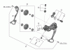 Shimano RD Rear Derailleur - Schaltwerk Listas de piezas de repuesto y dibujos RD-M4000 ALIVIO Rear Derailleur