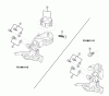 Shimano FD Front Derailleur - Umwerfer Listas de piezas de repuesto y dibujos FD-M611 DEORE Front Derailleur for Triple