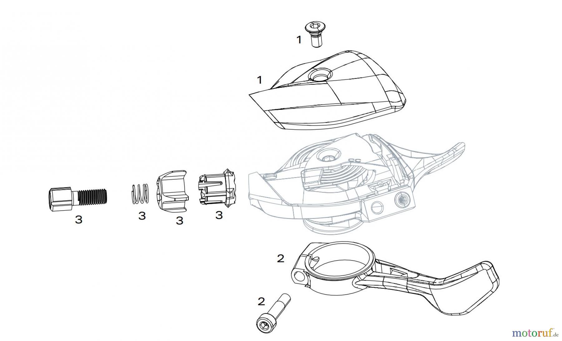  Sram Sram SRAM X01 DH (2019-) - TRIGGER SHIFTER