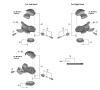 Shimano SL Shift Lever - Schalthebel Listas de piezas de repuesto y dibujos SL-M3100  ALIVIO RAPIDFIRE PLUS Lever