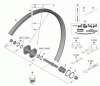 Shimano WH Wheels - Laufräder Listas de piezas de repuesto y dibujos WH-MT620-TL-R12-B-29-4569A Rear Wheel (MTB 12-speed)