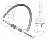 Shimano WH Wheels - Laufräder Listas de piezas de repuesto y dibujos WH-RX570-TL-R12-700C-4573A GRX Rear Wheel (Road 10/11-speed)