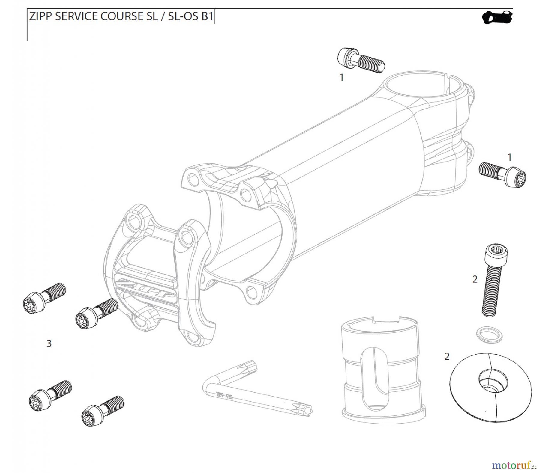  Sram Zipp ZIPP SERVICE COURSE SL / SL-OS B1