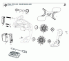 Sram  Listas de piezas de repuesto y dibujos RIVAL ETAP AXS - REAR DERAILLEUR