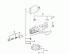 Shimano SL Shift Lever - Schalthebel Listas de piezas de repuesto y dibujos SL-M610-I DEORE