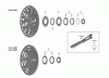 Shimano CS Cassette / Zahnkranz Listas de piezas de repuesto y dibujos CS-LG700, CS-LG400, CS-LG300