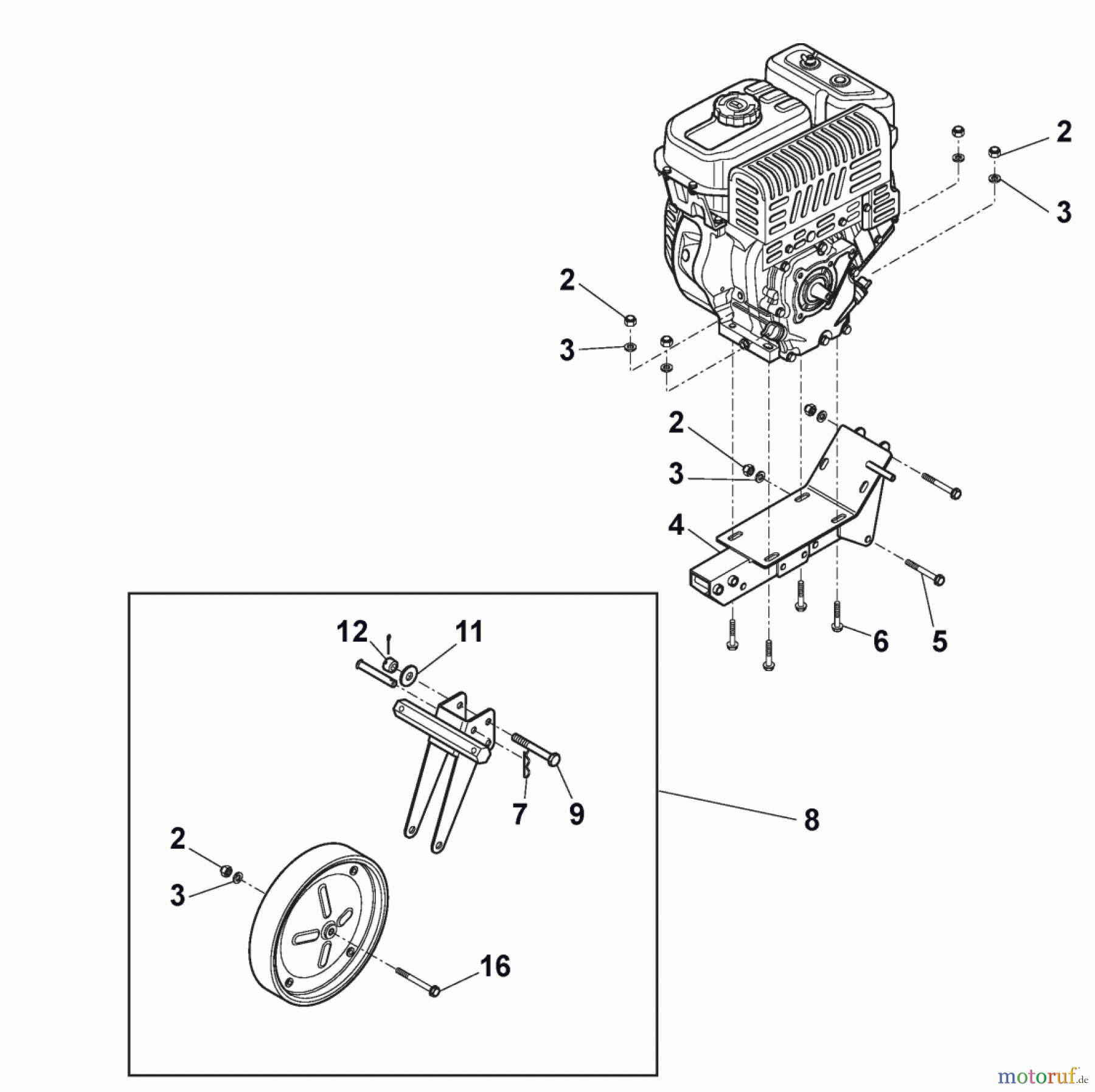  Stiga Motorhacken 2023 Benzin SRC 685 RG (2023) 213851142/ST1 Motor