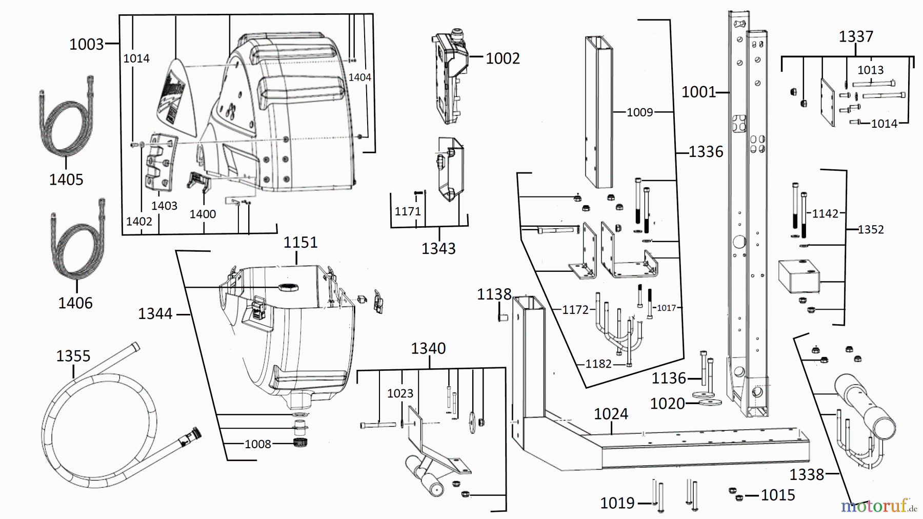  Milwaukee Akku-Geräte Rohrreiniger STATIONÄRE TROMMELMASCHINEN MXF LSDP-301 Seite 1