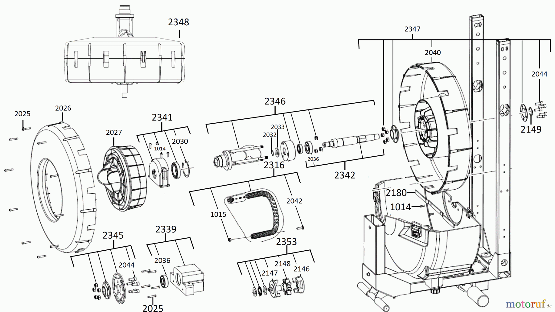  Milwaukee Akku-Geräte Rohrreiniger STATIONÄRE TROMMELMASCHINEN MXF LSDP-301 Seite 2