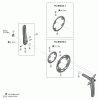 Shimano FC Front Chainwheel - Kurbelsatz, Vorderes Kettenblatt Listas de piezas de repuesto y dibujos FC-RX610 GRX Crankset