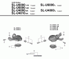 Shimano SL Shift Lever - Schalthebel Listas de piezas de repuesto y dibujos SL-U6000 SHIMANO CUES Shifter (SL-U4000, SL-U4010)