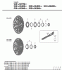 Shimano CS Cassette / Zahnkranz Listas de piezas de repuesto y dibujos CS-LG700-11 CS-LG400-11 CS-LG400-10 CS-LG400-9 CS-LG300-10 CS-LG300-9