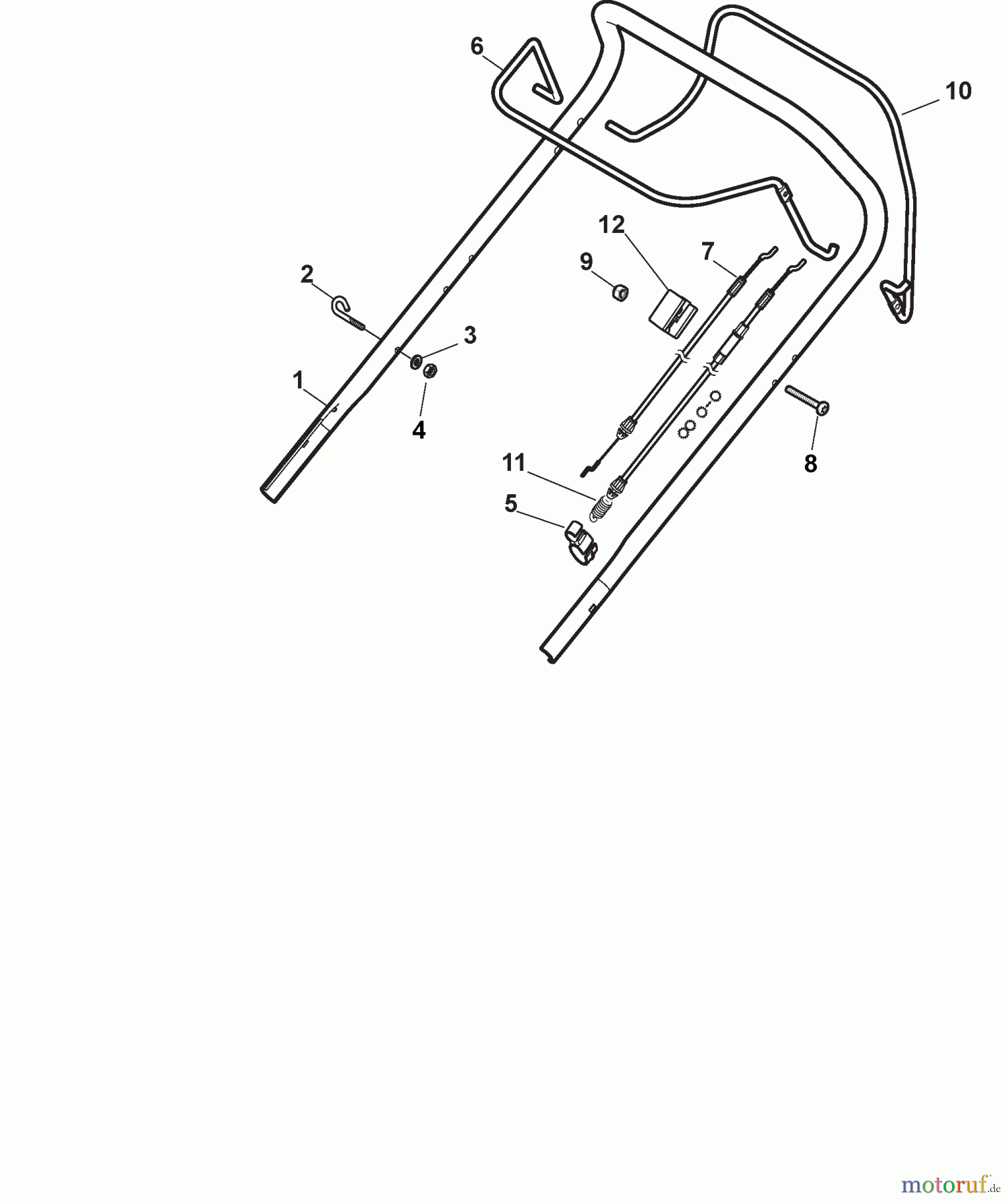  Global Garden Products GGP Rasenmäher Baujahr 2015 CSC 534 WSQ (2015) 295546933/MTR Holm, Oberteil