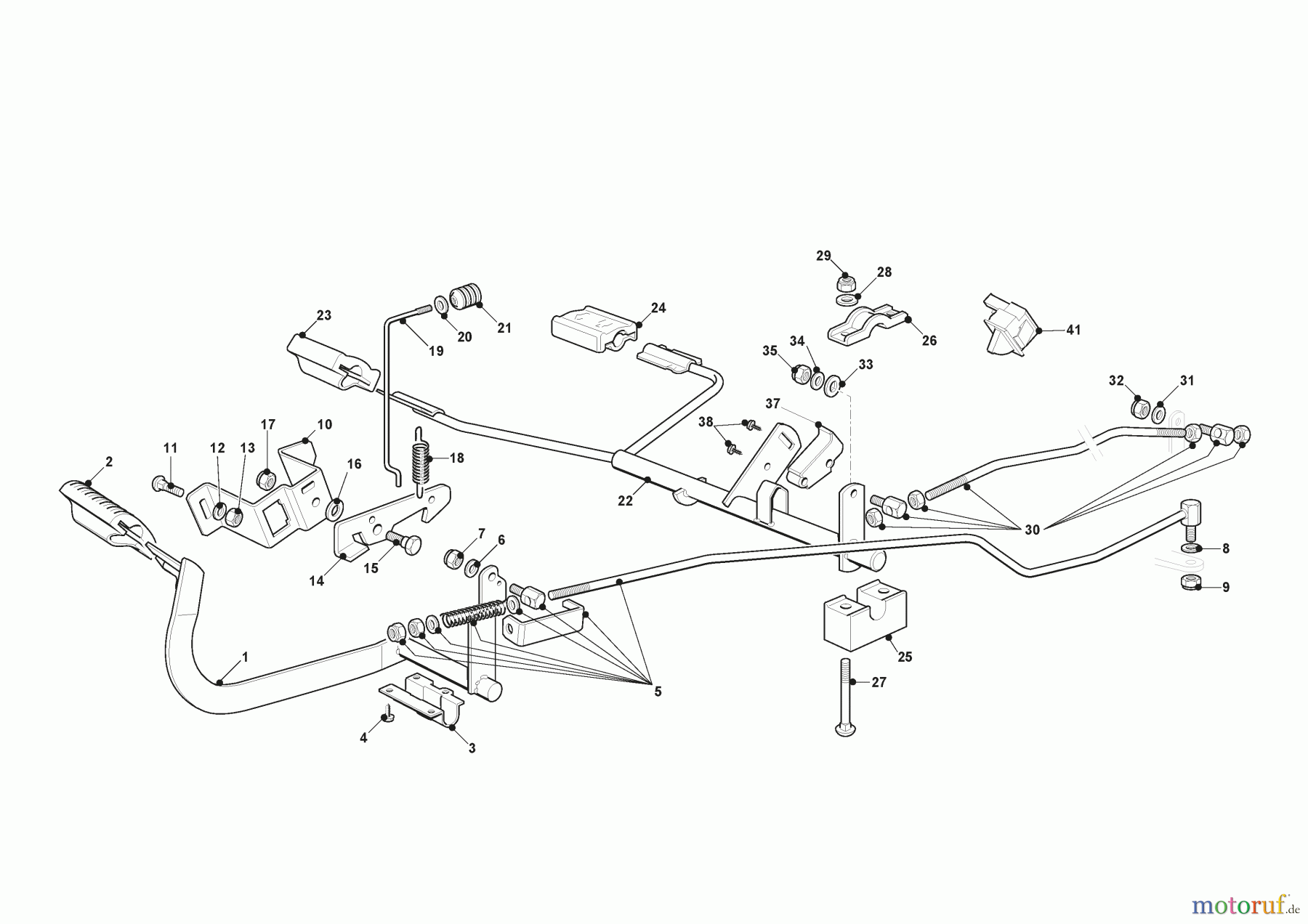  Stiga Aufsitzmäher Baujahr 2024 ESTATE 792 (2024) [2T0780481/ST1P] Bremse Und Wechsel Antrieb - TT