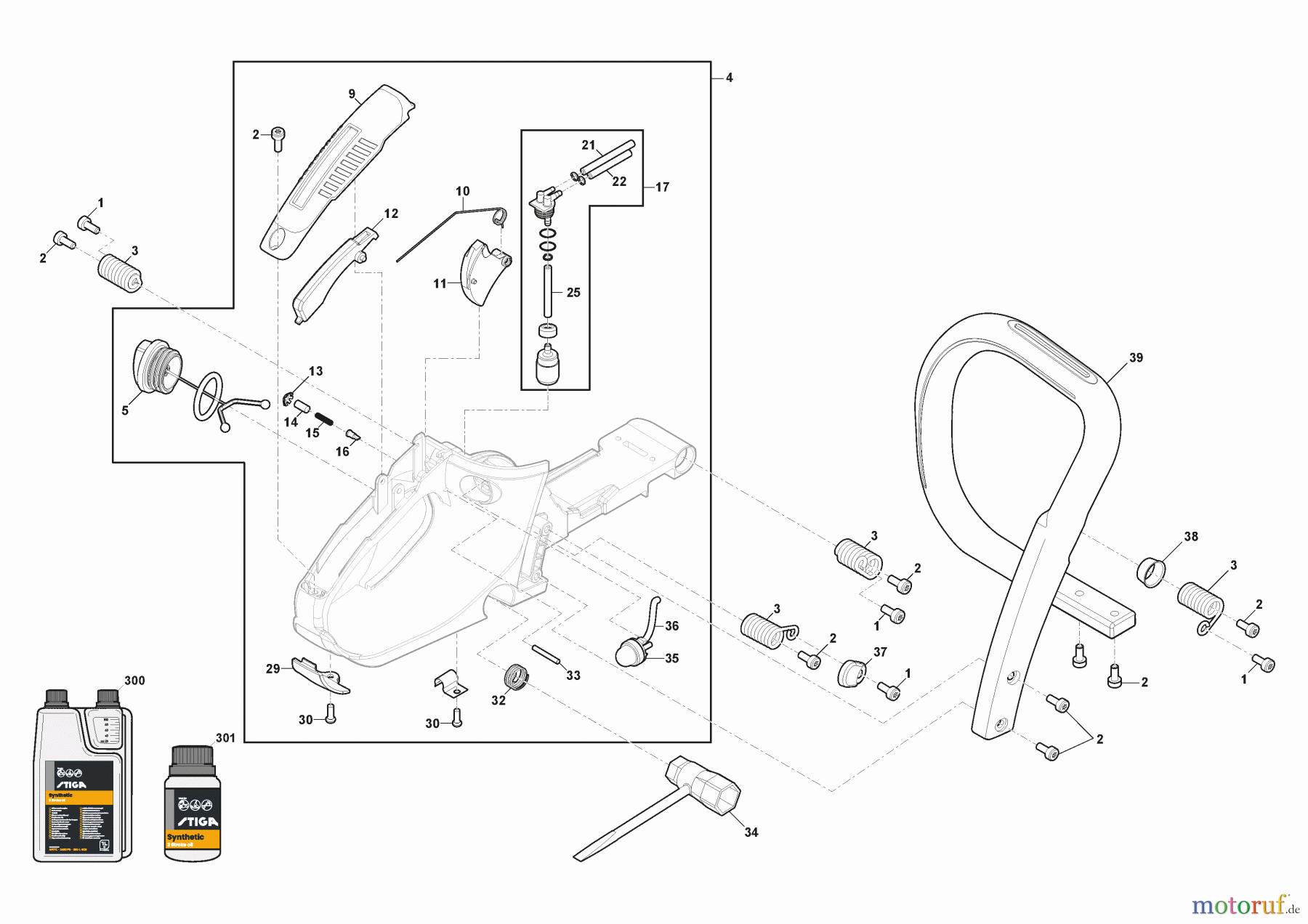  Stiga Kettensägen Baujahr 2024 CS 545 (16