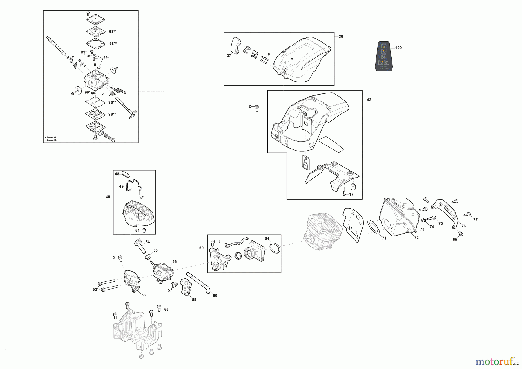  Stiga Kettensägen Baujahr 2024 CS 750 (18