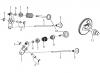 LONCIN Motoren LC175F-2 Listas de piezas de repuesto y dibujos Ventile, Nockenwelle