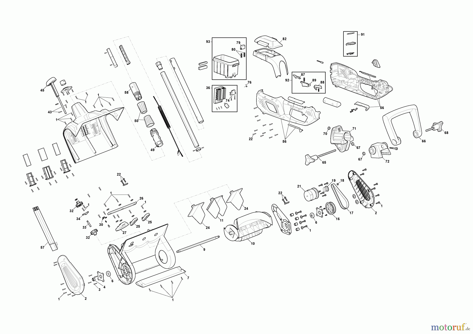  Stiga Schneefräsen Baujahr 2024 ST 300e Kit (2024) 2S1330108/ST1 Seite 1