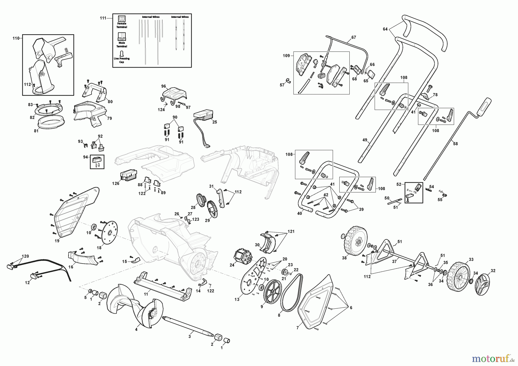  Stiga Schneefräsen Baujahr 2024 ST 700e Kit (2024) 2S1500108/ST1 Akku-Schneefräse