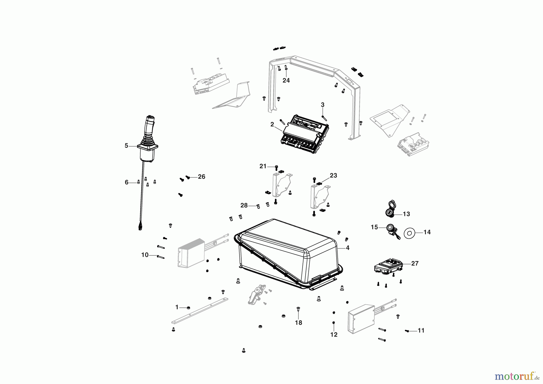  Stiga Zero Turn Mowers Baujahr 2024 Gyro 900e (2024) 2F7064705/ST1 El. ausstattung 