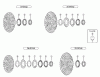 Shimano CS Cassette / Zahnkranz Listas de piezas de repuesto y dibujos CS-HG61 Cassette Sprocket (9-Speed)