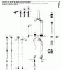 Sram RockShox Listas de piezas de repuesto y dibujos SID RLC A1-B1/XX B1-B2/RL B1-B3 (2017-2019)