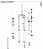 Sram RockShox Listas de piezas de repuesto y dibujos RS-1 RLC A1/ RL A1 (2018-2019)