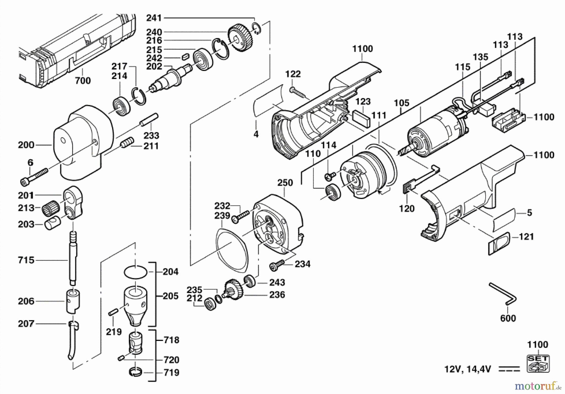  Milwaukee Akku-Geräte Andere ältere Geräte PN14.4POWER PLUS AKKU-KNABBER