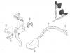 Shimano BL Brake Lever - Bremshebel Listas de piezas de repuesto y dibujos BL-A410-95