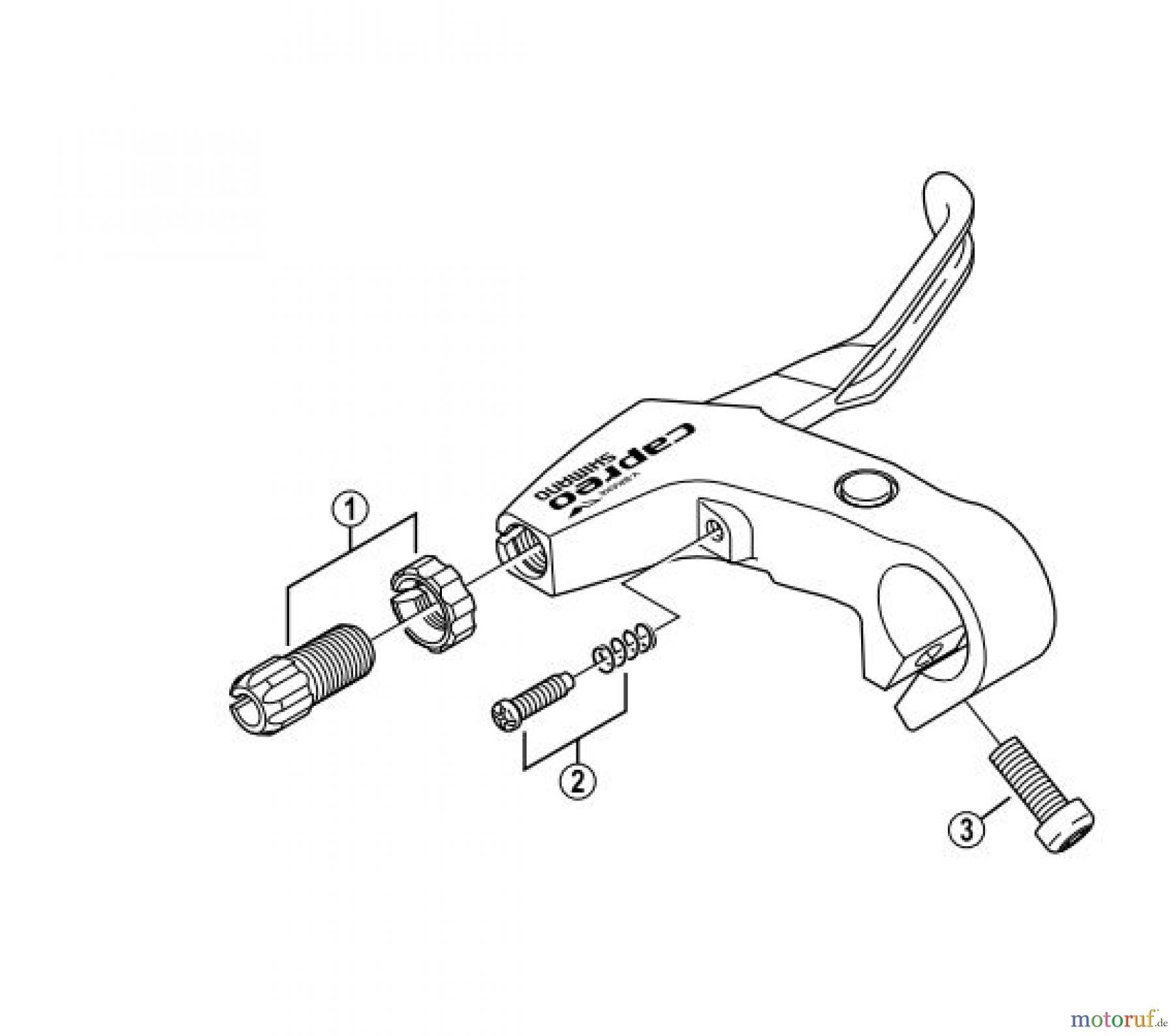  Shimano BL Brake Lever - Bremshebel BL-F700