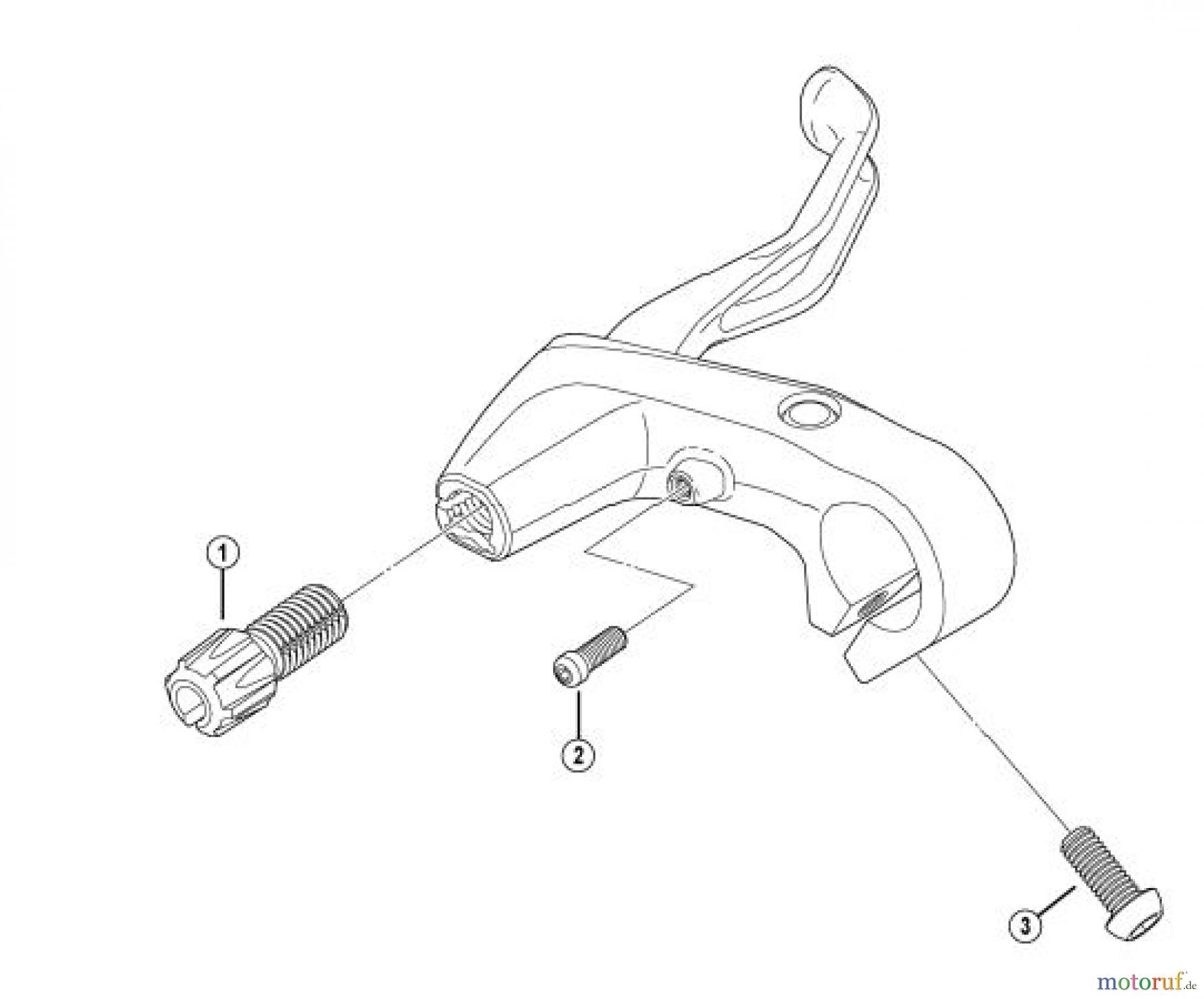  Shimano BL Brake Lever - Bremshebel BL-F800-3059