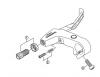 Shimano BL Brake Lever - Bremshebel Listas de piezas de repuesto y dibujos BL-M420-1903A