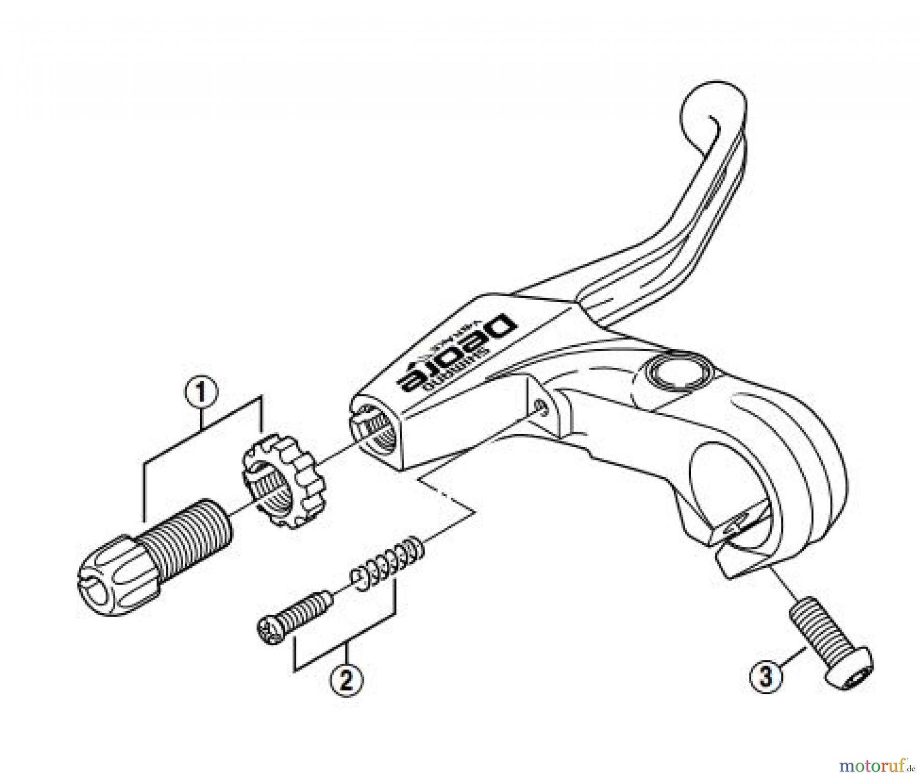  Shimano BL Brake Lever - Bremshebel BL-M510-00