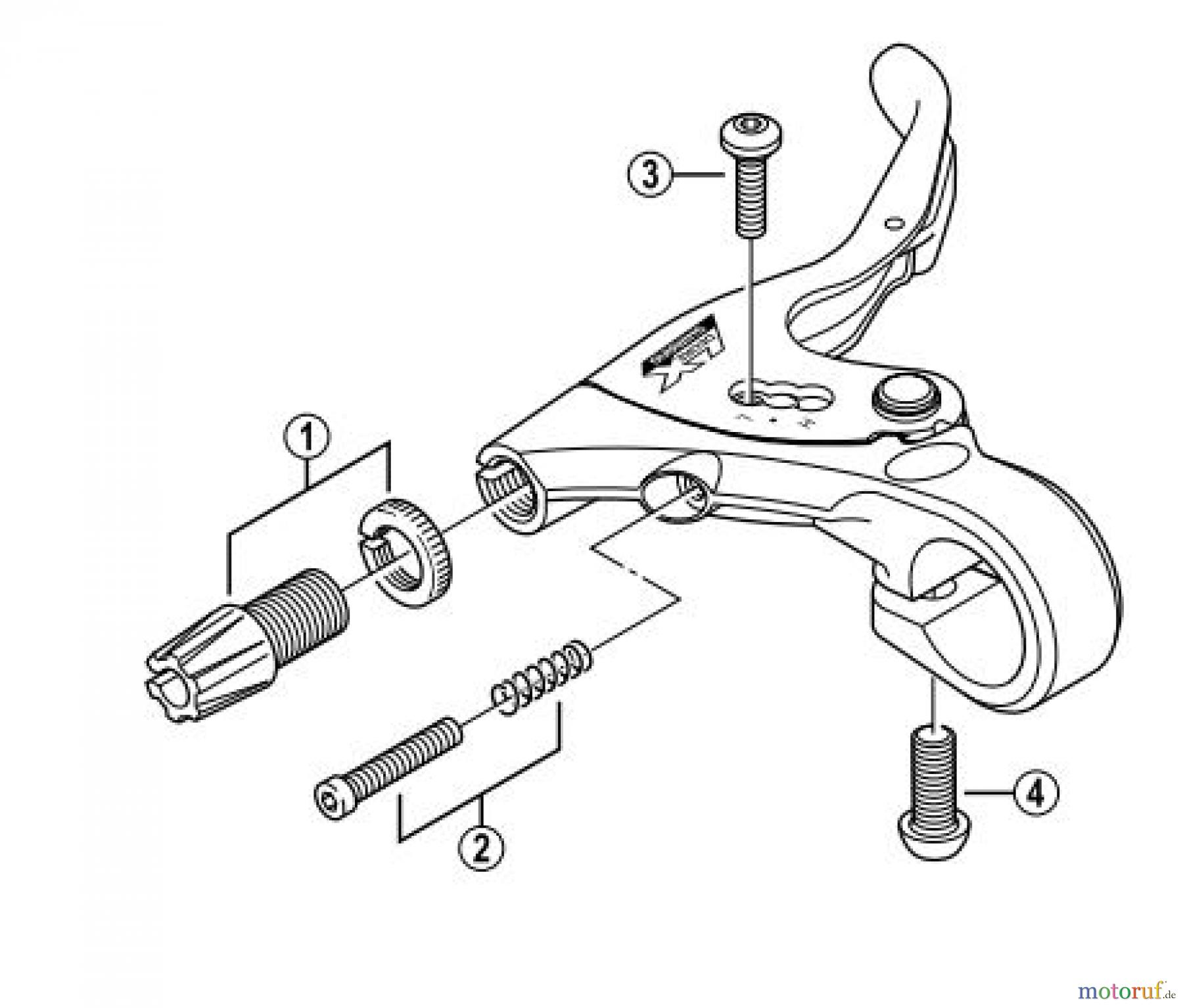  Shimano BL Brake Lever - Bremshebel BL-M570-03