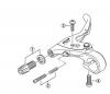 Shimano BL Brake Lever - Bremshebel Listas de piezas de repuesto y dibujos BL-M570-04