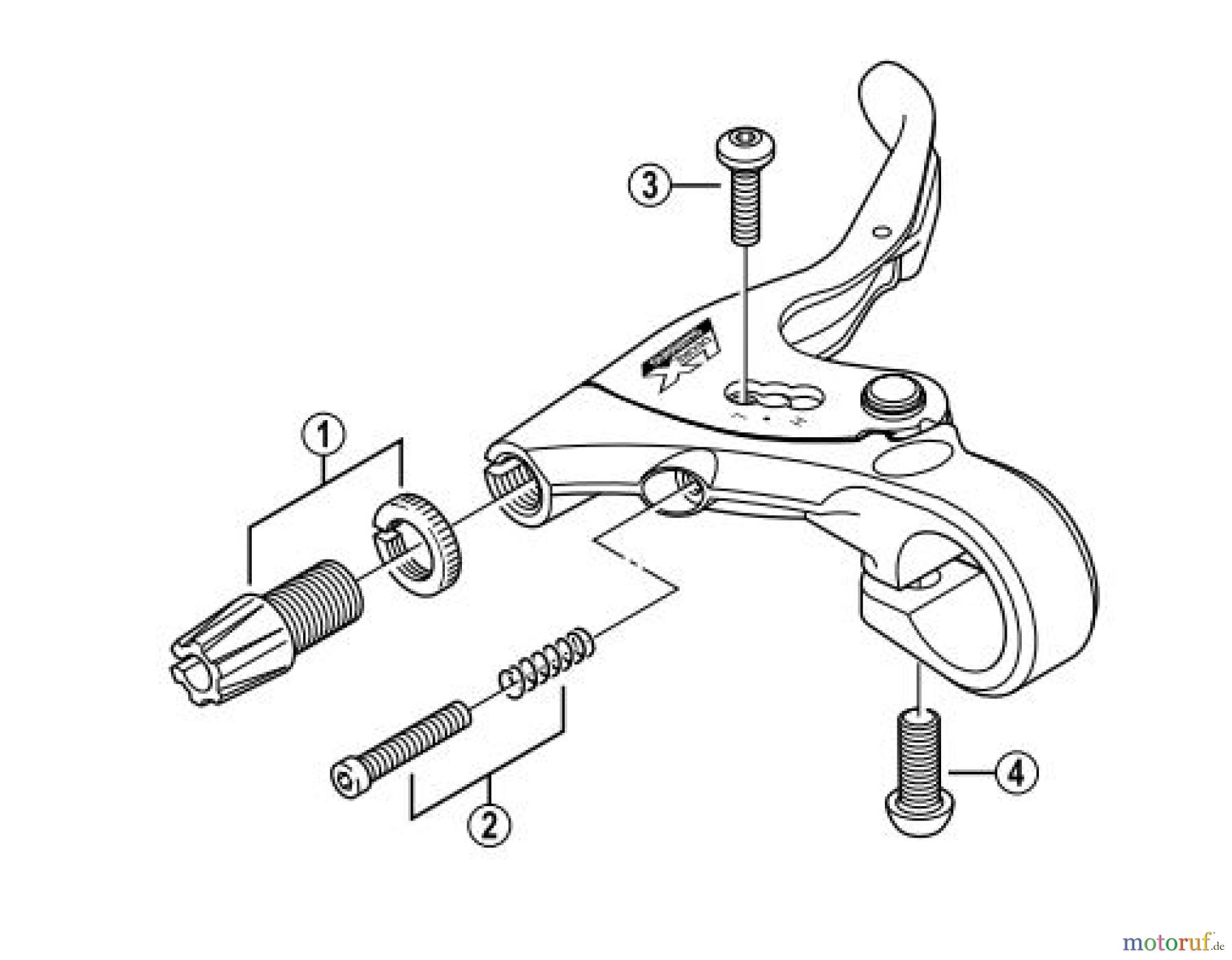  Shimano BL Brake Lever - Bremshebel BL-M570