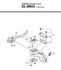 Shimano BL Brake Lever - Bremshebel Listas de piezas de repuesto y dibujos BL-M665-2803A