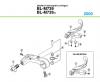 Shimano BL Brake Lever - Bremshebel Listas de piezas de repuesto y dibujos BL-M739-00