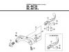 Shimano BL Brake Lever - Bremshebel Listas de piezas de repuesto y dibujos BL-M739-S