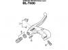 Shimano BL Brake Lever - Bremshebel Listas de piezas de repuesto y dibujos BL-T400-EV