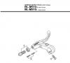 Shimano BL Brake Lever - Bremshebel Listas de piezas de repuesto y dibujos BLM510