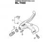 Shimano BL Brake Lever - Bremshebel Listas de piezas de repuesto y dibujos BLT400