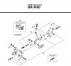 Shimano BR Brake - Bremse Listas de piezas de repuesto y dibujos BR-3400